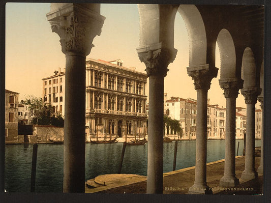 A picture of Vendramin Palace, Venice, Italy