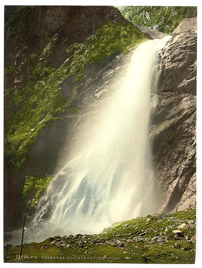 A picture of Vernayaz, Cascade de Pissevache, Valais, Alps of, Switzerland