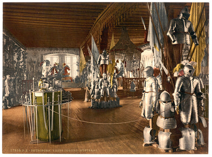 A picture of Veste Coburg Rostsaal (i.e., Rüstsaal), Thuringia, Germany