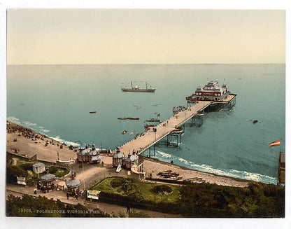 A picture of Victoria Pier, Folkestone, England