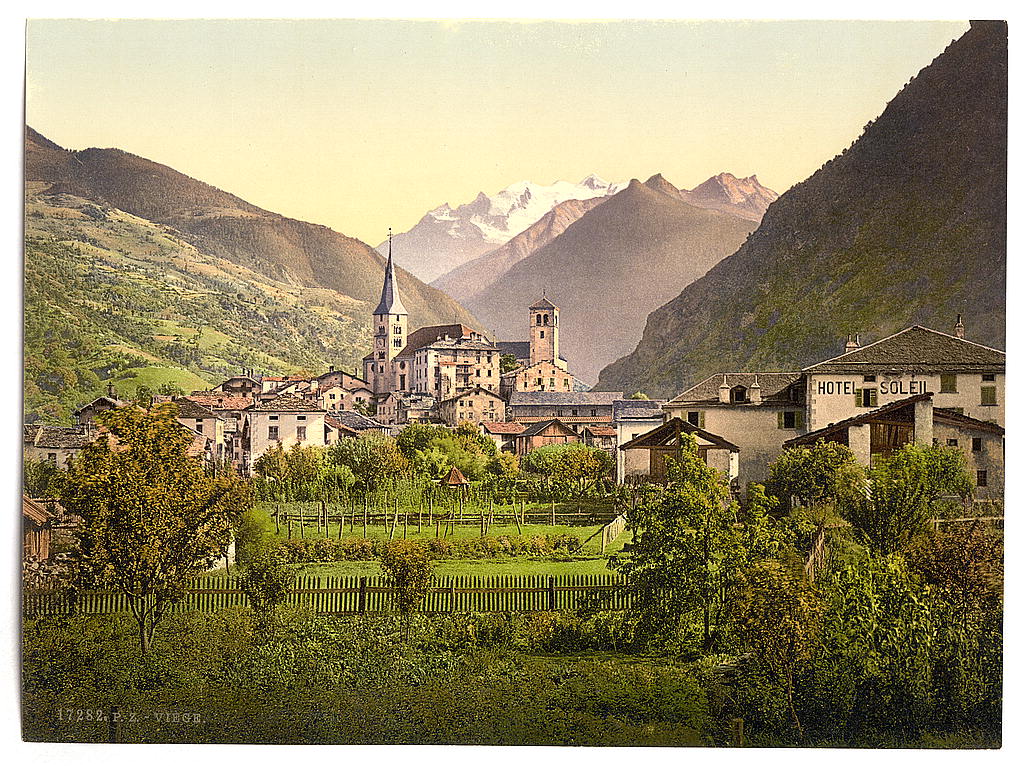 A picture of Viege, general view, Switzerland