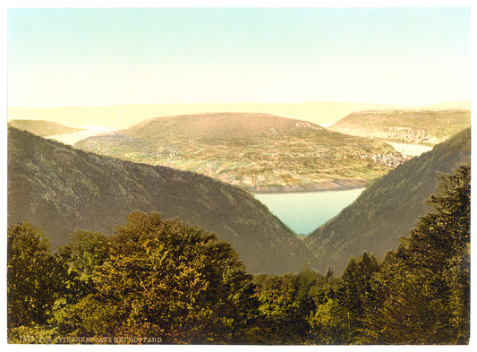 A picture of Vierseenplatz (i.e., Vierseeplatz), Boppard, the Rhine, Germany