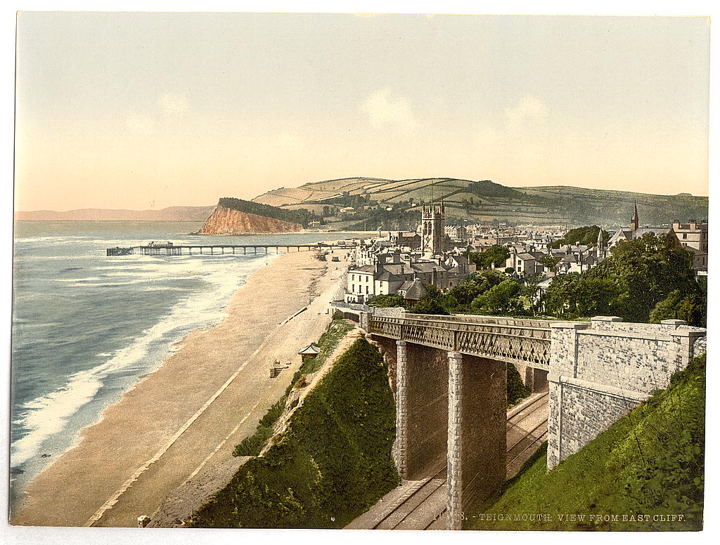 A picture of View from E. Cliff, Teignmouth, England