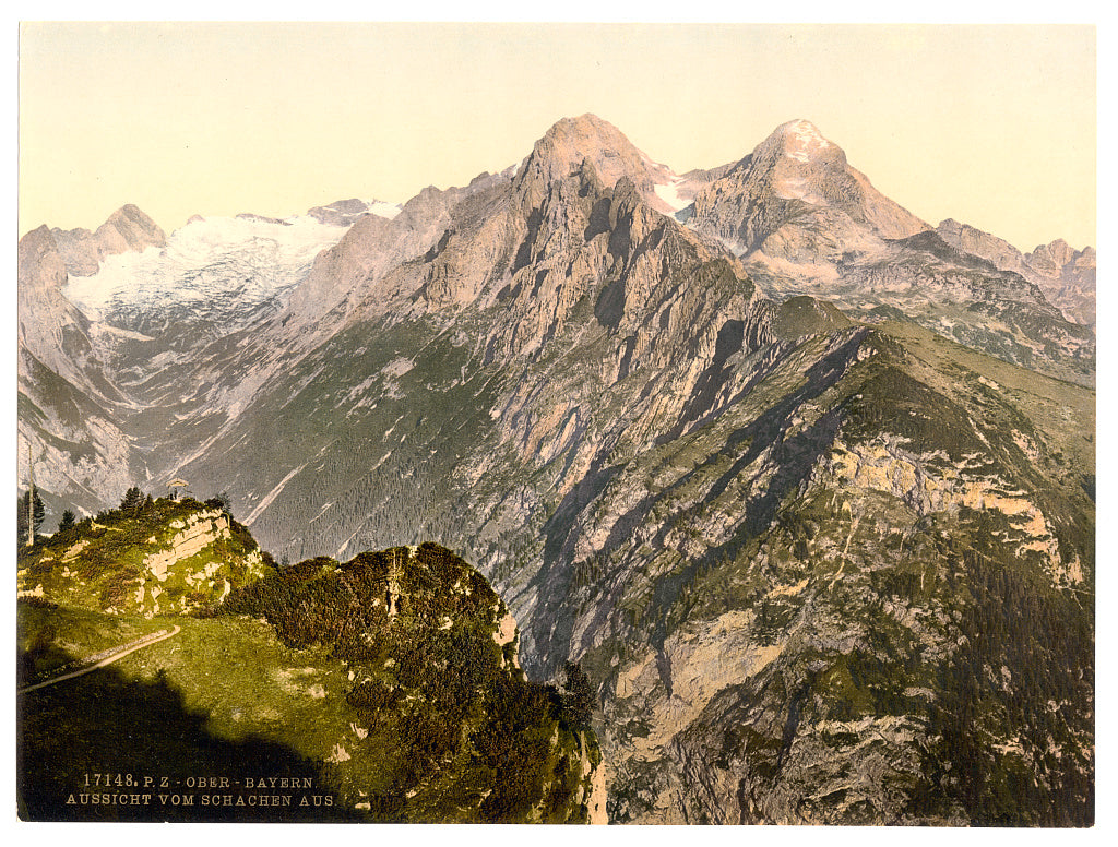 A picture of View from Schachen, Upper Bavaria, Germany