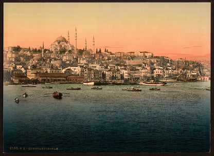 A picture of View from the bridge, Constantinople, Turkey