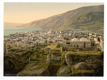 A picture of View from the fortress, Tiberias, Holy Land, (i.e., Israel)