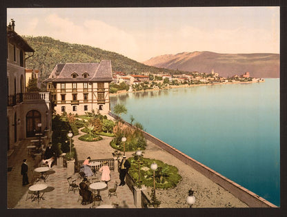 A picture of View from the Hotel Fasano, Fasano, Lake Garda, Italy