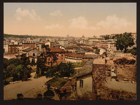 A picture of View from the Palace of the Caesars, Rome, Italy