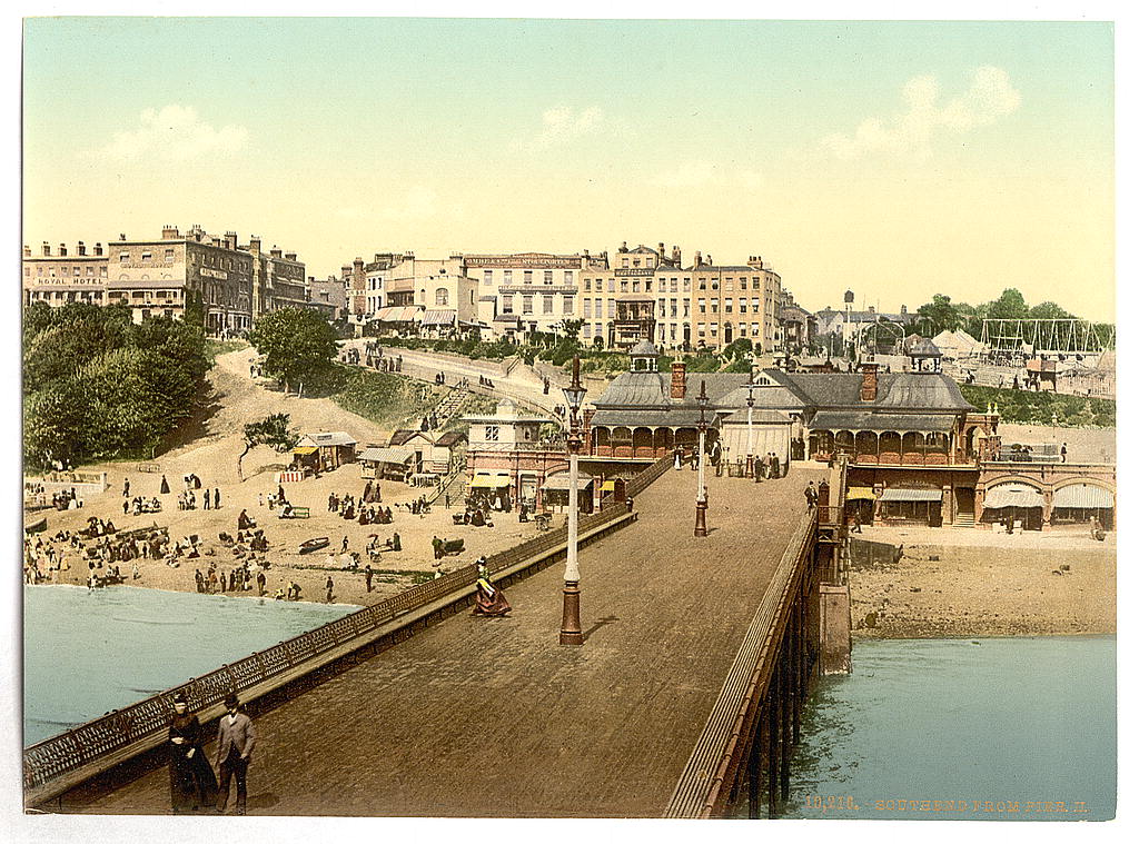 A picture of View from the pier, II., Southend-on-Sea, England