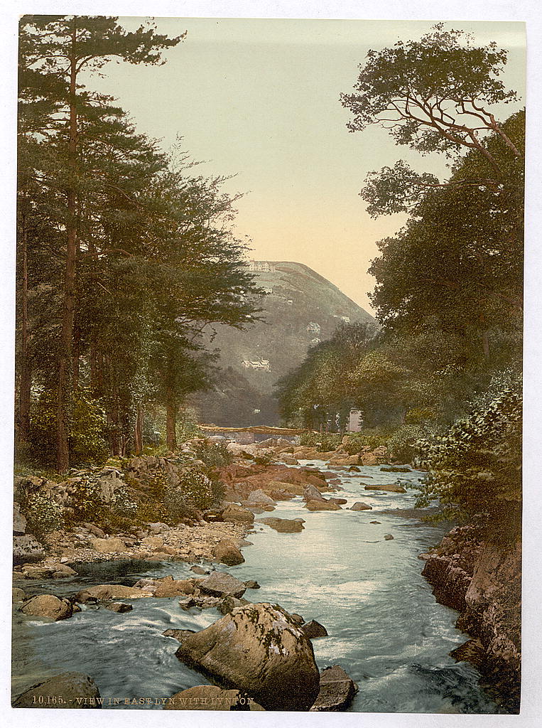 A picture of View in East Lyn with Lynton, Lynton and Lynmouth, England