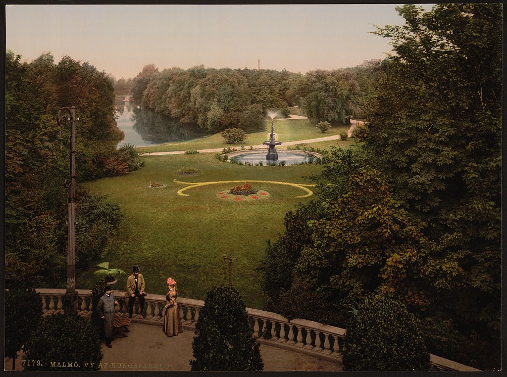 A picture of View in the Kungsparken, Malmö, Sweden