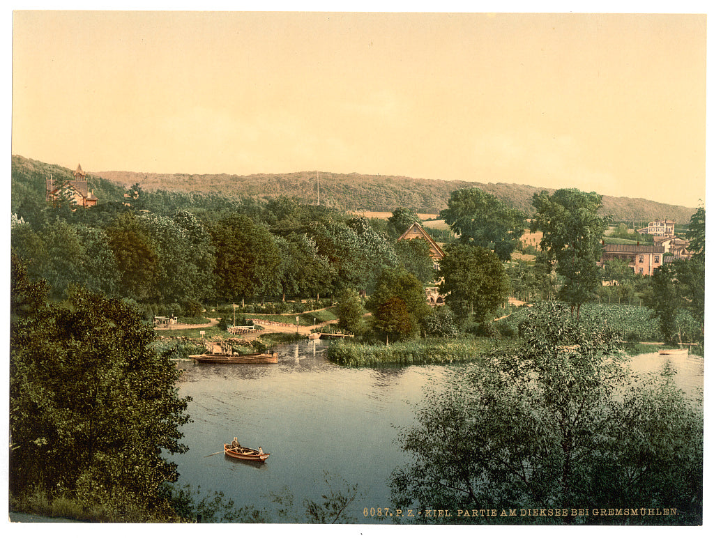 A picture of View of Dicksee (i.e., Dieksee) near Gremsmuhlen, Kiel, Schleswig-Holstein, Germany