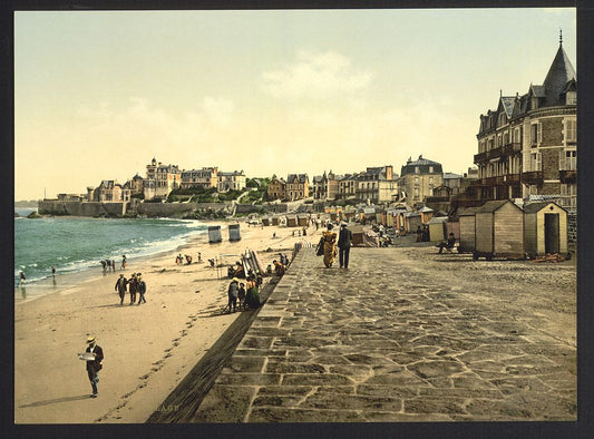 A picture of View of the beach, Parame, France