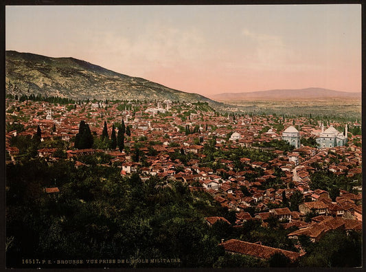 A picture of View of the city, Bursa, Turkey