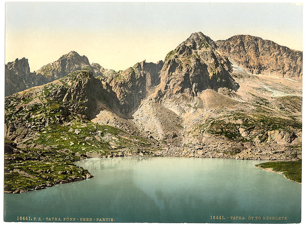 A picture of View of the Five Seas, Tatra, Austro-Hungary