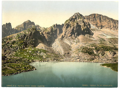 A picture of View of the Five Seas, Tatra, Austro-Hungary