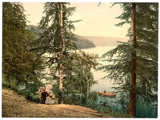 A picture of View of the Grossen Ukleisee, Schleswig-Holstein, Germany