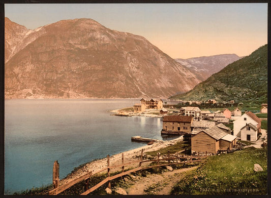 A picture of Vik in Eidfjord, Hardanger Fjord, Norway