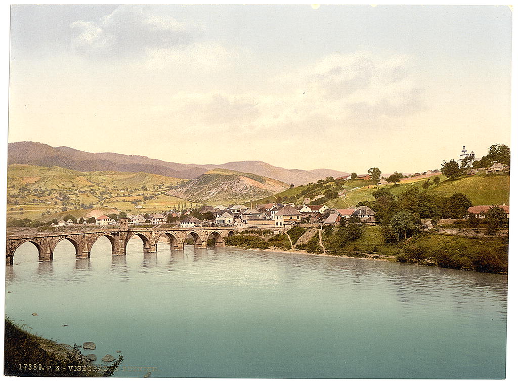 A picture of Višegrad, Bosnia, Austro-Hungary