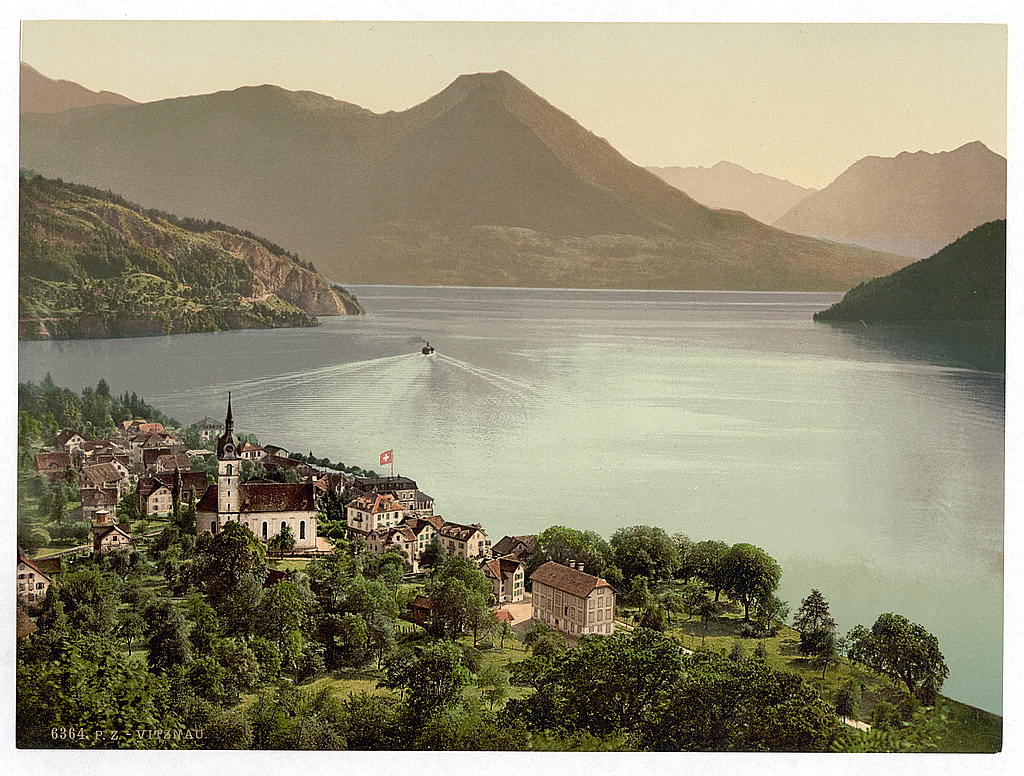 A picture of Vitznau, Lake Lucerne, Switzerland