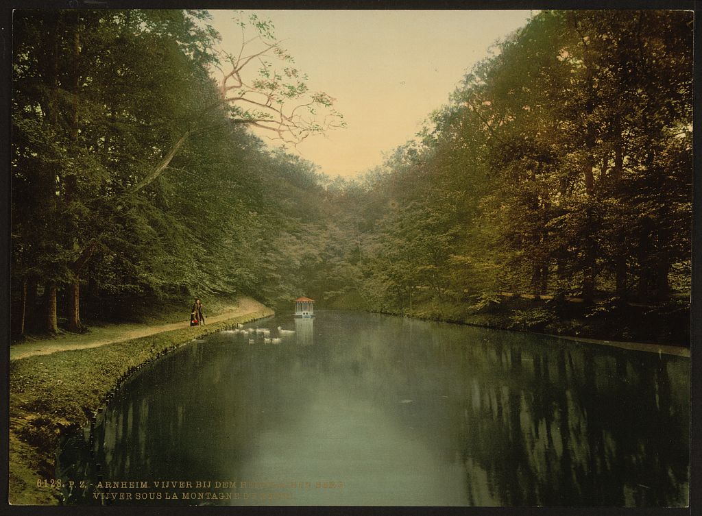 A picture of Viyver, i.e., Vijver Mount Temel, Arnhem, Holland