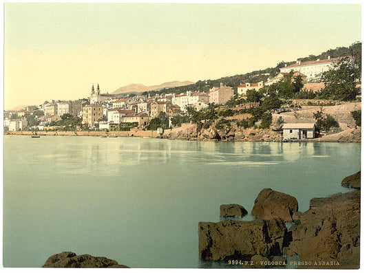 A picture of Volosca, near Abbazia, Istria, Austro-Hungary