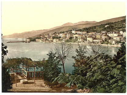 A picture of Volosca, near Abbazia, Istria, Austro-Hungary