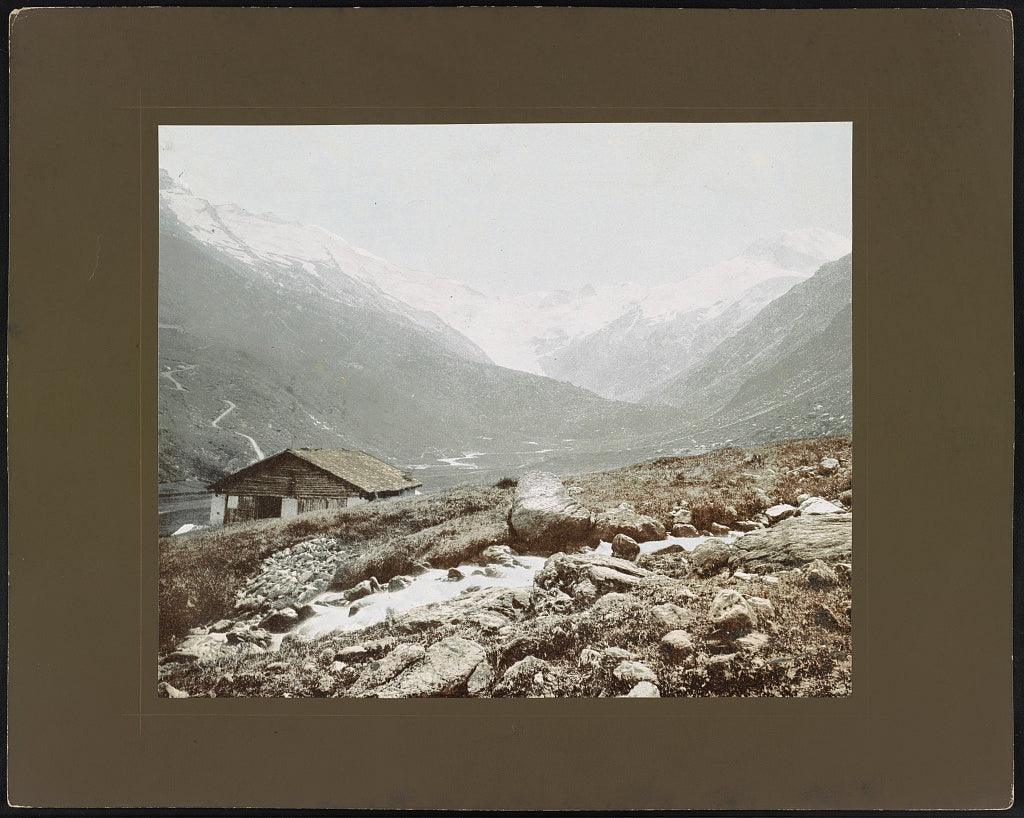 A picture of Vue général en Engadine / Ansicht vom Ober-Engadin