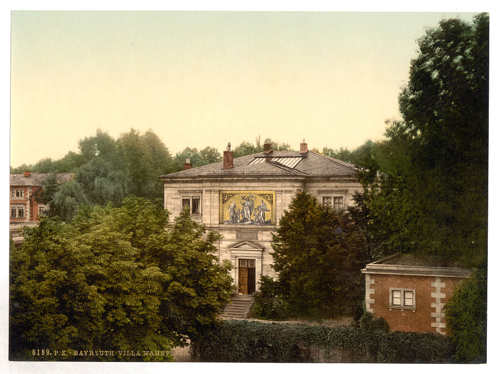 A picture of Wagner's house, Bayreuth, Bavaria, Germany