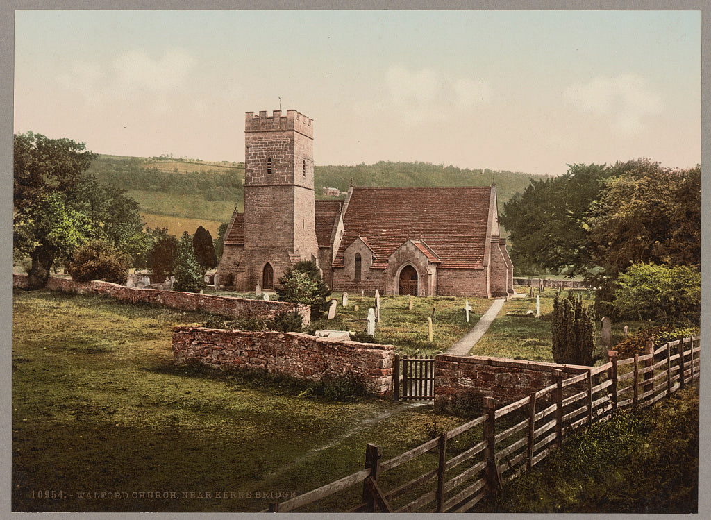 A picture of Walford Church. Near Kerne Bridge