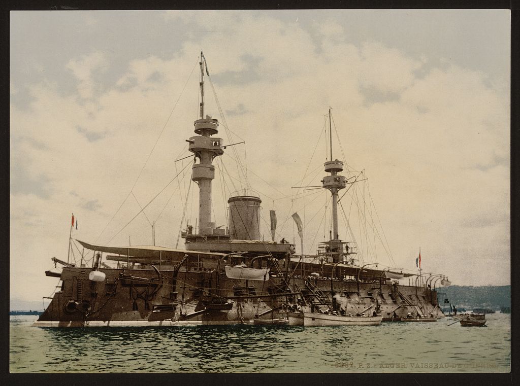 A picture of Warship, Algiers, Algeria