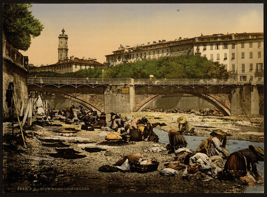 A picture of Washerwomen (Blanchisseuses), Nice, Riviera