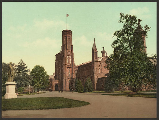 A picture of Washington. Smithsonian Institution