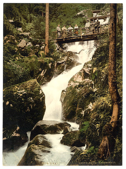 A picture of Wasserfall, Gertelbach, Baden, Germany