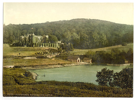 A picture of Watermouth Castle, Ilfracombe, England