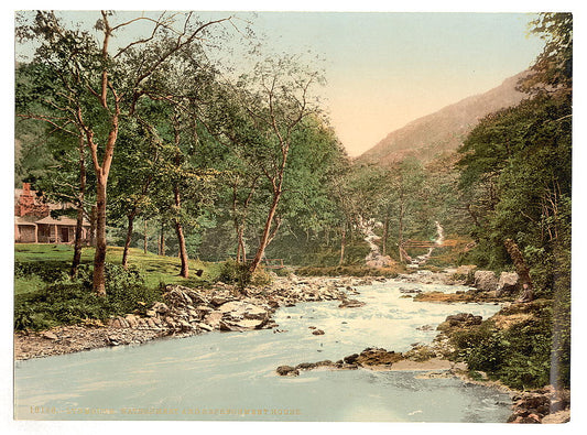 A picture of Watersmeet and refreshment house, Lynton and Lynmouth, England