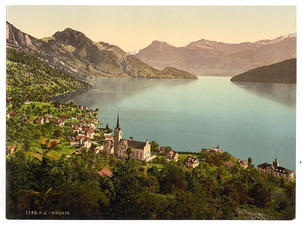 A picture of Weggis, Rigi, Switzerland