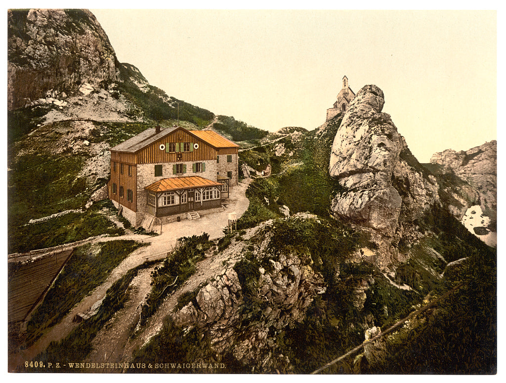 A picture of Wendel stone house, Upper Bavaria, Germany