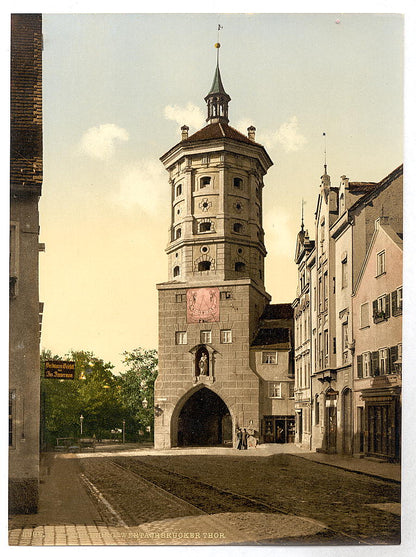 A picture of Wertachbruckerthor (i.e. Wertachbruckertor), Augsburg, Bavaria, Germany