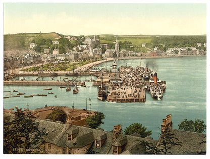 A picture of West Bay, Rothsay (i.e. Rothesay), Scotland