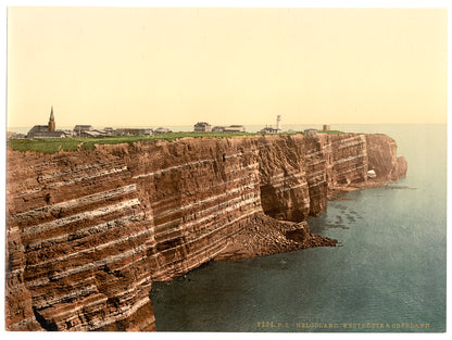 A picture of West Beach and the Oberland, Helgoland, Germany