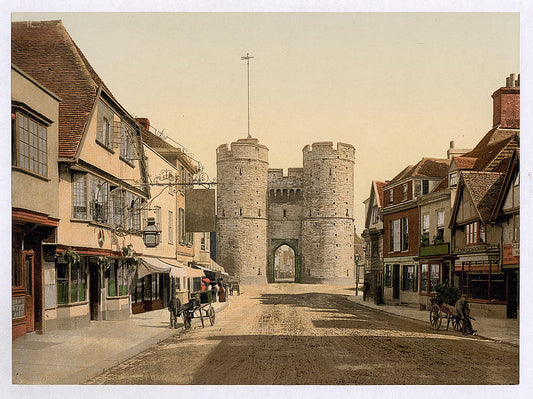 A picture of West Gate, Canterbury, England