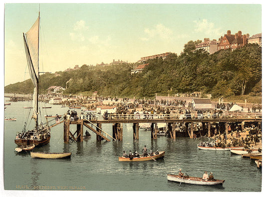 A picture of West Parade (i.e., promenade), Southend-on-Sea, England