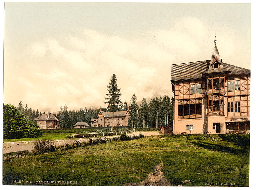 A picture of Westerheim (i.e., Weszterheim), Tatra, Austro-Hungary