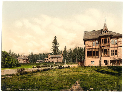 A picture of Westerheim (i.e., Weszterheim), Tatra, Austro-Hungary