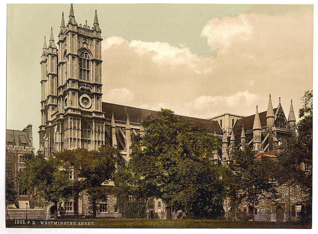 A picture of Westminster Abbey, London, England