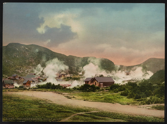 A picture of Whakarewarewa, early morning