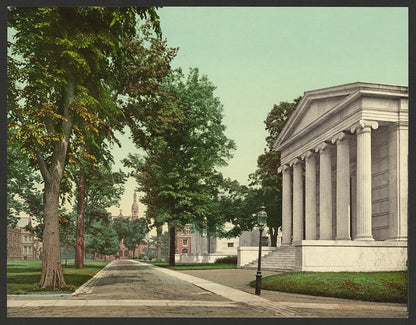 A picture of Whig and Clio Halls, Princeton University