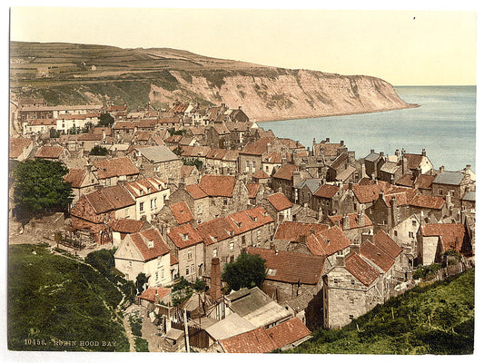 A picture of Whitby, Robin Hood's Bay, Yorkshire, England