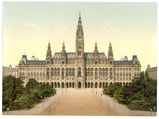 A picture of Wien. Rathhaus i.e. Rathaus